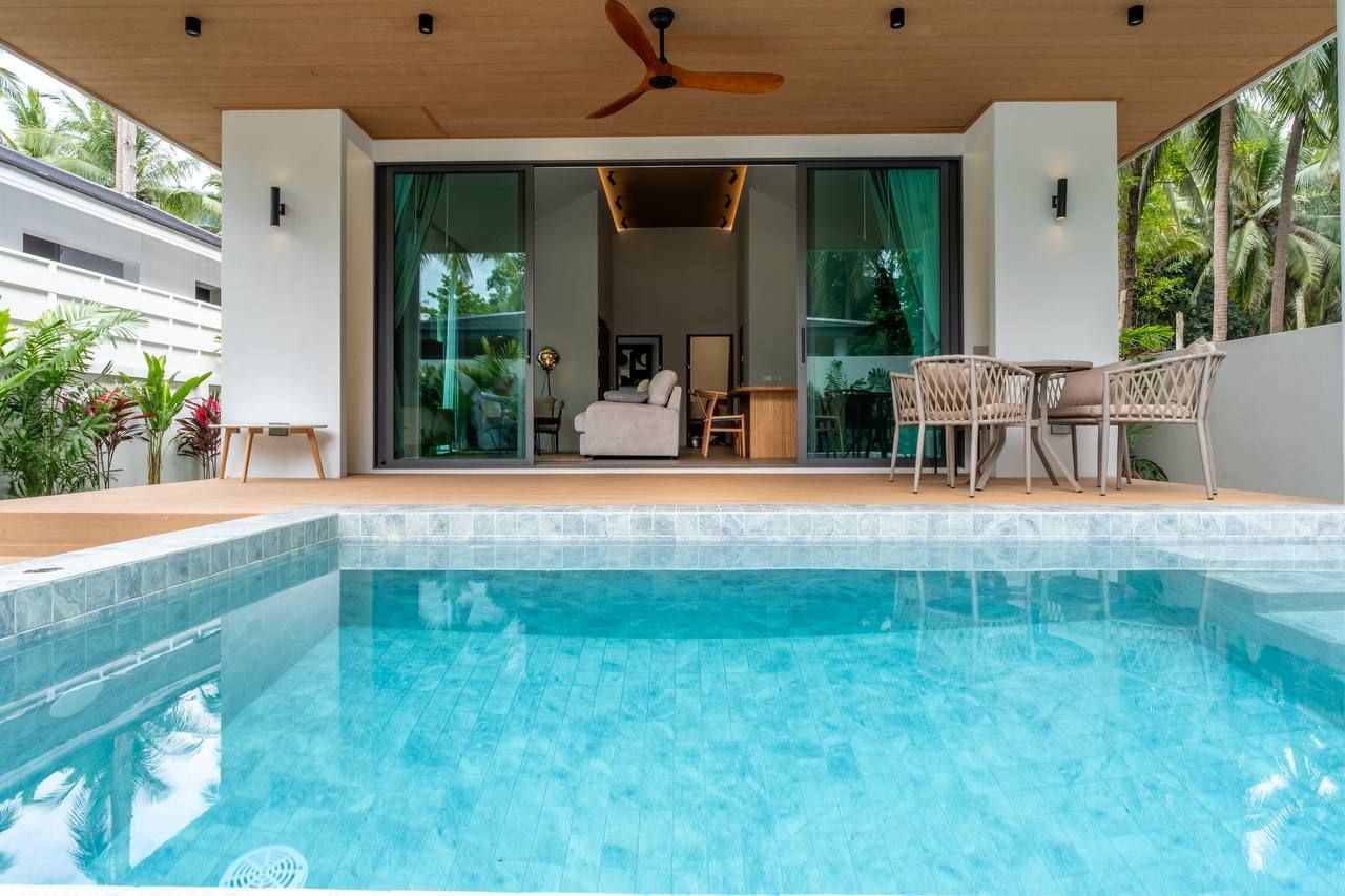 🏡 Cozy 2BR villa with a private pool