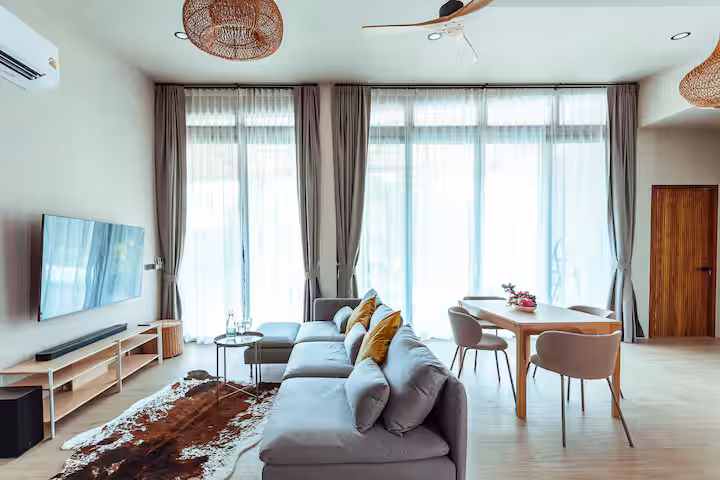 🏡 Spacious 3BR villa with a pool